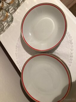 Predám rôzne retro poháre ,taniere aj misky - 14
