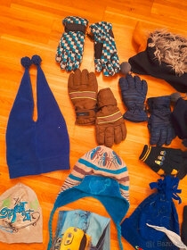 Rôzne čapice šály rukavice z Rakúska, na vek 4-10r., ako nov - 14