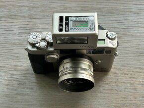 hľadáčikový fotoaparát Contax G2 + 3 objektívy a blesk - 14