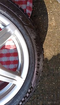 Zimné pneumatiky+alu disky a rezerva -fabia1 - 14
