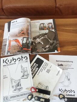 Minibager Bager Kubota u 27 -4 stav nového - 14