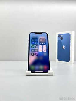 iPhone 13 BLUE 128GB NOVÁ BATÉRIA 100% - 14