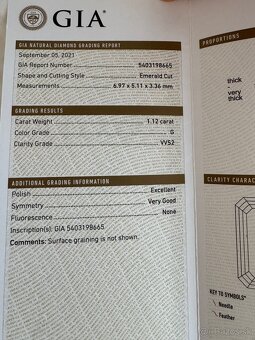 💍 Luxusný diamantový 1,12 ct prsteň s certifikátom GIA - 14