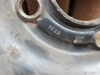 Predam 14" plechové disky 8x pneu boli na Peugeot 306 - 14