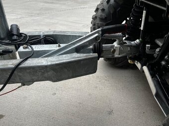 Kawasaki Brute Force 750+Výklopný Vozík+Radlica na sneh - 14