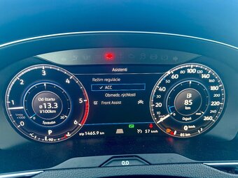 VOLKSWAGEN PASSAT, 1.6 TDI DSG, rv.2019, VIRTUAL, PANORÁMA - 14