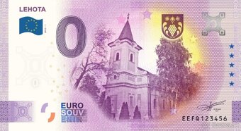 0 € / 0 euro souvenir bankovky 2023 - 14