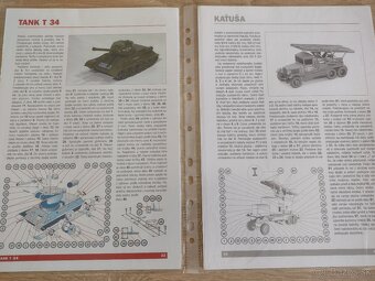 Vystrihovačky, papierové modely 1 - 14