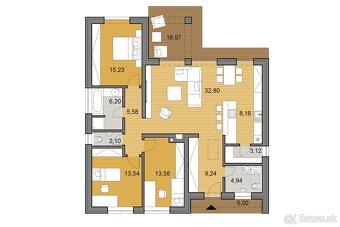 MARKS™ | 4-izb. bungalov na kľúč v tvare L s pozemkom 1002m2 - 14