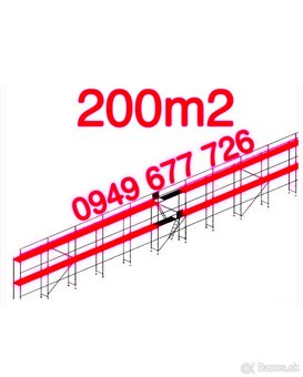 Predám lešenie kvalitne ,certifikované , pozink - 14