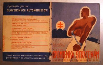 Slovenský štat- predám dobove noty-piesne,rozne..Pochody HG, - 14