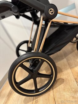 Cybex Priam 3 v 1 Sepia Black – podvozok Chrome Brown 4.0 + - 14