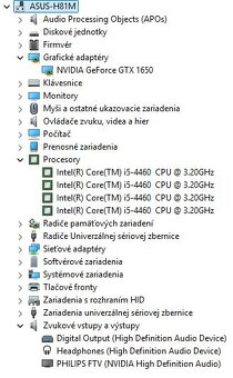 Intel i5-4460@3,2GHz, GTX 1650 4GB, 16GB DDR3, 160GB SSD - 14