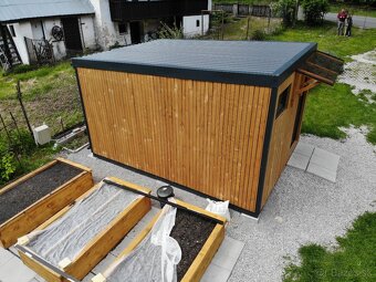 Záhradný domček s terasou 5x2m montáž a dovoz celá SR-ZDARMA - 14
