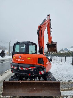 Pásové rýpadlo Kubota KX080-4 s dlhým ramenom 8,5 t PLUS. Ak - 14