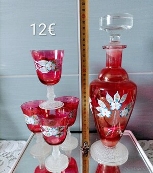 Krištáľová karafa, džbán - 14