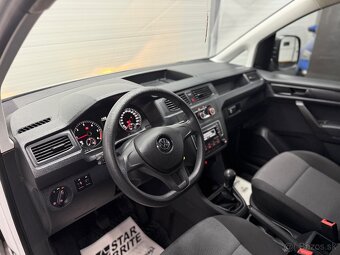 Volkswagen Caddy 2.0tdi 75kw 2019 L1 ťažné 1majiteľ - 14