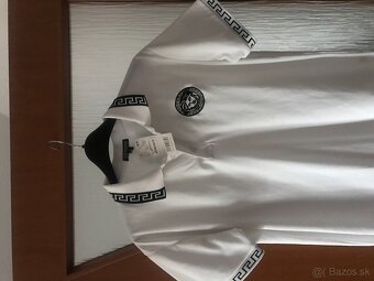 NOVÉ z visackami VERSACE collection  pánske polotricko L/XL - 14