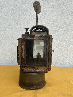 Nemecke kovové karbidove Lampi - 14