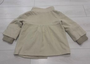 Krátky kabatik s trblietkami - 14