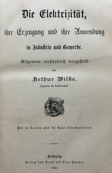 Kniha z roku 1893 o možnostiach využitia elektriky - 14