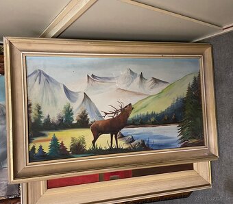 Starožitné obrazy a rámy - 14