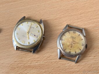 Staré hodinky Swiss Poljot, obal Omega, Ruhla - 14