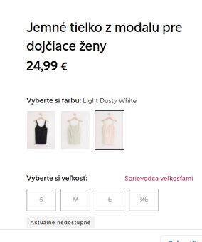 Tehotenské tričká a blúzky, tielko na dojčenie Lindex - 14
