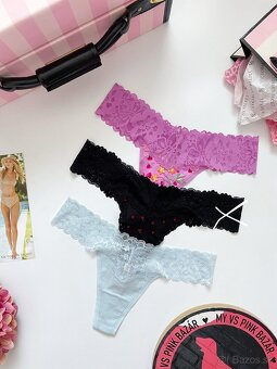 Victoria’s Secret PINK tanga nohavičky S - 14