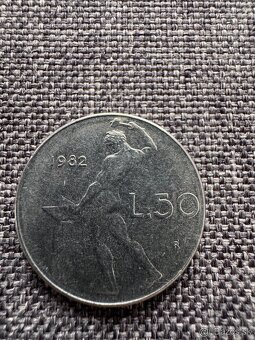 Taliansko : 500 Lír 2 ks (1986, 1984) + 100 Lír 2 ks + 50 Lí - 14