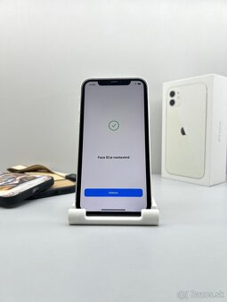 iPhone 11 WHITE NOVÁ BATÉRIA 100%+ CUTE KRYTY - 14