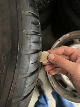 Predám disky s pneu z Volvo V40 r16 - 14