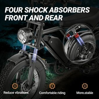 Elektrický bicykel Headeer BK20 - 14