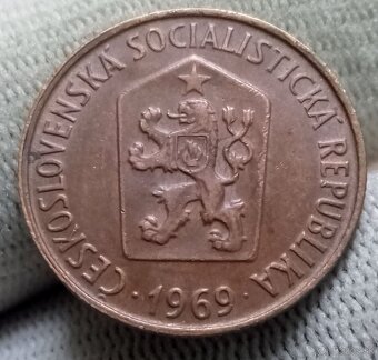 Československé  mince.č.1. - 14