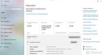Predám 15,6" notebook Asus X555LA, windows 10. - 14