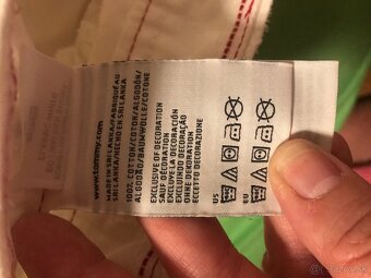 TOMMY HILFIGER originál white pánske capri nohavice L/XL - 14