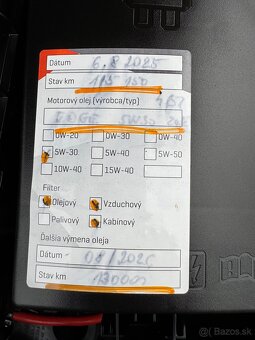 Skoda Octavia 3 facelift 1.6TDI DSG 117 000km SK pôvod - 14