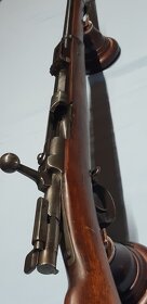 Historicka zbran puska gulovnica karabina Mauser  M71/84 - 14