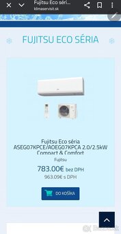 Japonská klimatizácia FUJITSU inverter - 14