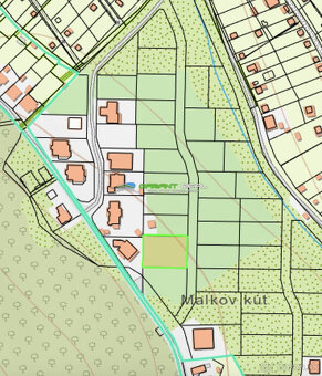 Predaj stavebný pozemok 1140 m2, Vydumanec, Líščia ul. - 14