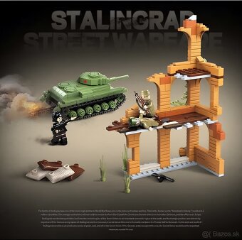 Rôzne sety vojakov 5 + doplnky - typ lego - nové - 14