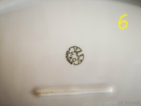 Servírovacie taniere, porcelánové misy. - 14