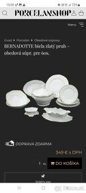 Nová luxusná obedová súprava- Karlovarský porcelán - 14
