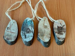 Dámske kožené rukavice,zástera,župan,klobúk - 14