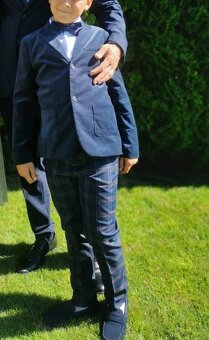 Oblek sako + nohavice 146/152 - 14