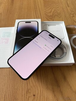 iPhone 14 Pro 256 gb Space Black v záruke + príslušenstvo - 14
