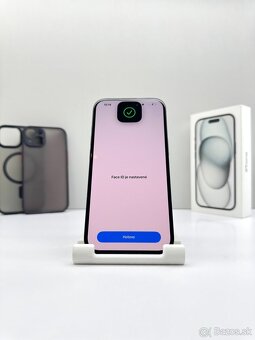 iPhone 15 BLACK 128GB TOP STAV ORIGINÁL+PRÍSLUŠENSTVO - 14