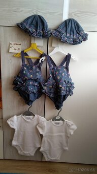 Oblečenie na leto pre dvojičky dievčatá/jednotlivo - 14