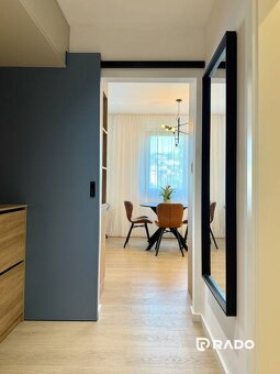 RADO I Dizajnový 2-izbový byt s balkónom 50 m² I Žabotova - 14
