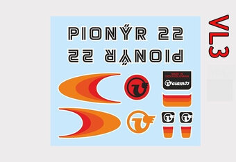 Nálepky Favorit Eska... rôzne ročníky a typy. - 14